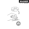 Wagner design yourself EH 5105 CLEAR deurstopper, kunststof, transparant (15510511)