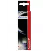 Donic Schildkröt 608334 tafeltennisballen, 3-pack, wit, ABS, 40mm, beginner/recreatie
