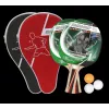 DONIC SCHILDKRÖT tafeltennisset Top Team 1016,00cm (400) - 2 batjes Top Team 400, 3 ballen 788495