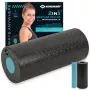 SCHILDKROT 2-in-1 massageroller-set zwart/blauw EPP-schuim 960237