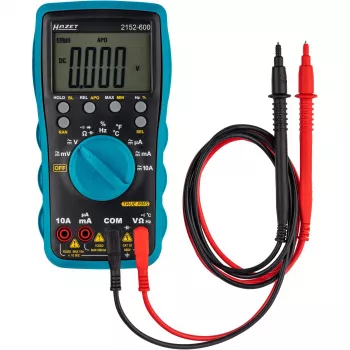 HAZET 2152-600 digitale handmultimeter CAT III 600 V, 2000 counts