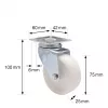 Wagner design yourself zwenkwiel RO 1675 wit (3167501)