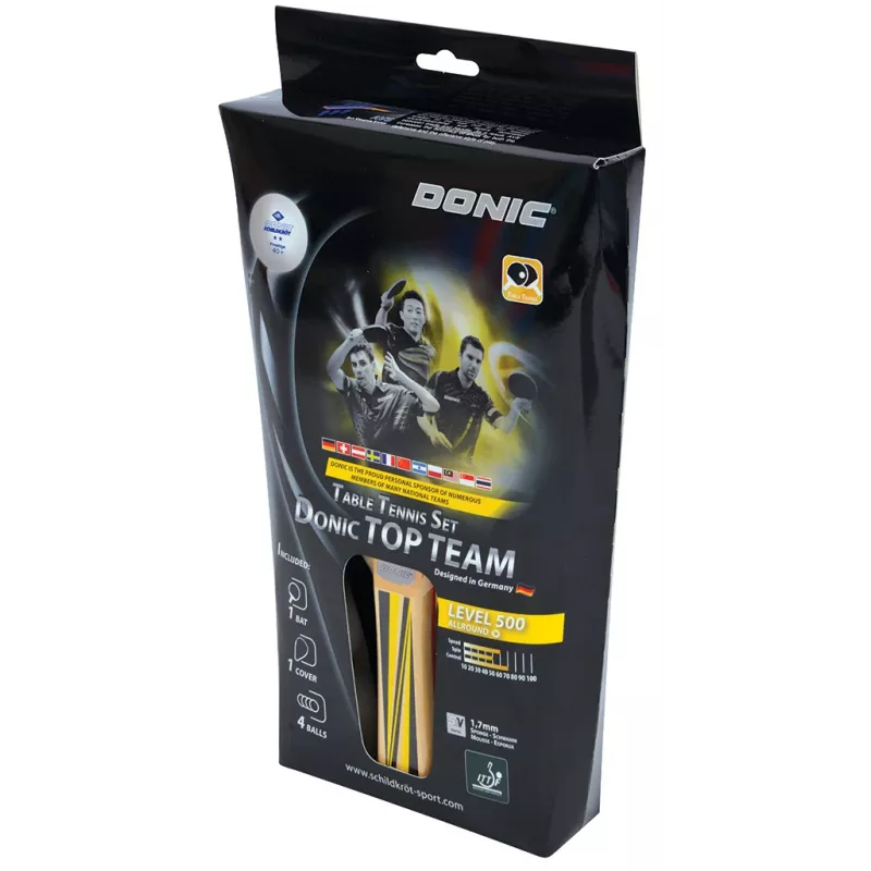 DONIC SCHILDKRÖT tafeltennis cadeauset Top Team 500 788480