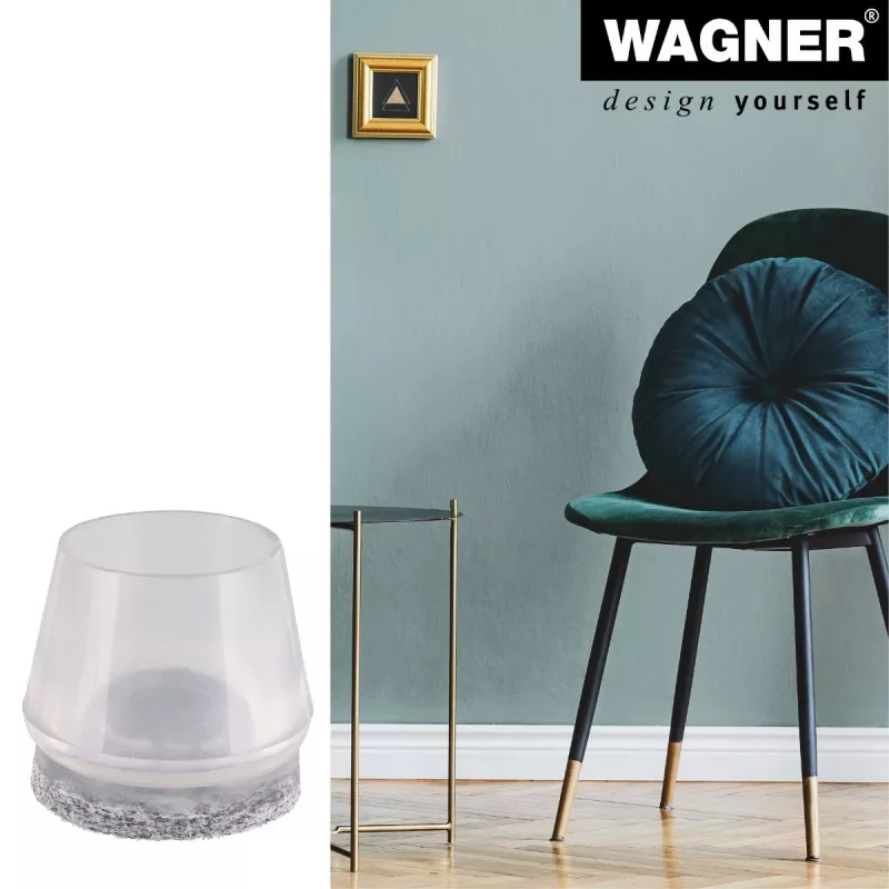 Wagner design yourself EH 0564 Stoelpootdoppen kunststof Ø 2,2-2,8 cm 4 stk. (15056499)
