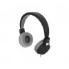 EXERTIS CONNECT Campus BE COLOR Stereo-hoofdtelefoon met 3,5-mm jackplug, Zwart/Grijs (059963)