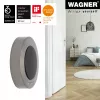 Wagner design yourself EH 5138 Deurstopper zinkdrukgietsel massief rubber mat vernikkeld (15513811)