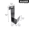 Wagner design yourself Wandhouder WH 2089 Zwart (15208901)