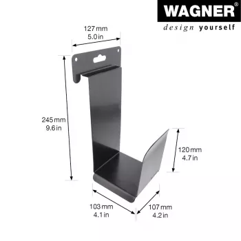 Wagner design yourself Wandhouder WH 2089 Zwart (15208901)
