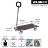 Wagner design yourself STAR CARRIER uitschuifbare platformwagen MM 1187 Bruin 300 kg 20118701