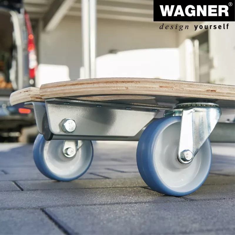 Wagner design yourself STAR CARRIER uitschuifbare platformwagen MM 1187 Bruin 300 kg 20118701