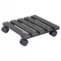 WAGNER Multi Roller WPC Antraciet 60 dubbele wielen 60kg Vierkant (20050001)