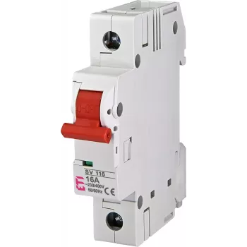 ETI SV 116 1-polige 16A modulaire lastschakelaar 002423121