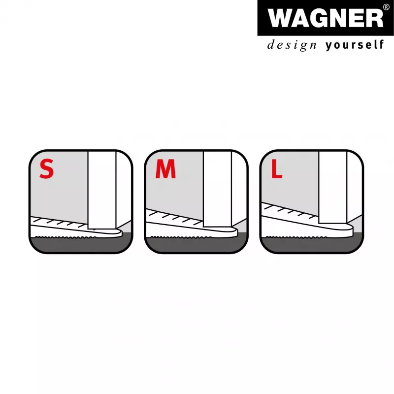 Wagner Design Yourself EH 6985 transparante zelfklevende deurstopper 15698501