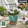 Wagner design yourself plantenroller WPC GH 0535 rond bruin 29 x 7,5 cm 20053501