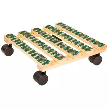 WAGNER design yourself plantenroller GH0653 vierkant hout 29x8 cm 20065301