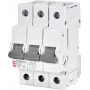 ETI ETIMAT P10 3-polige B25 25A 10kA installatieautomaat, 415V AC/DC