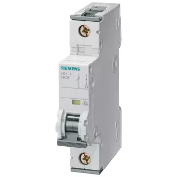 Siemens SENTRON 5SY71107 installatieautomaat, 1-polig, C-karakteristiek, 10 A, 230/400 V AC, 6 kA