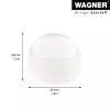 Wagner design yourself EH 5220 deurstopper kunststof transparant 15522011