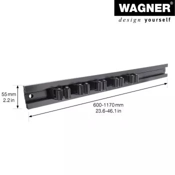 Wagner design yourself wandhouder WH 2096 zwart (15209611)
