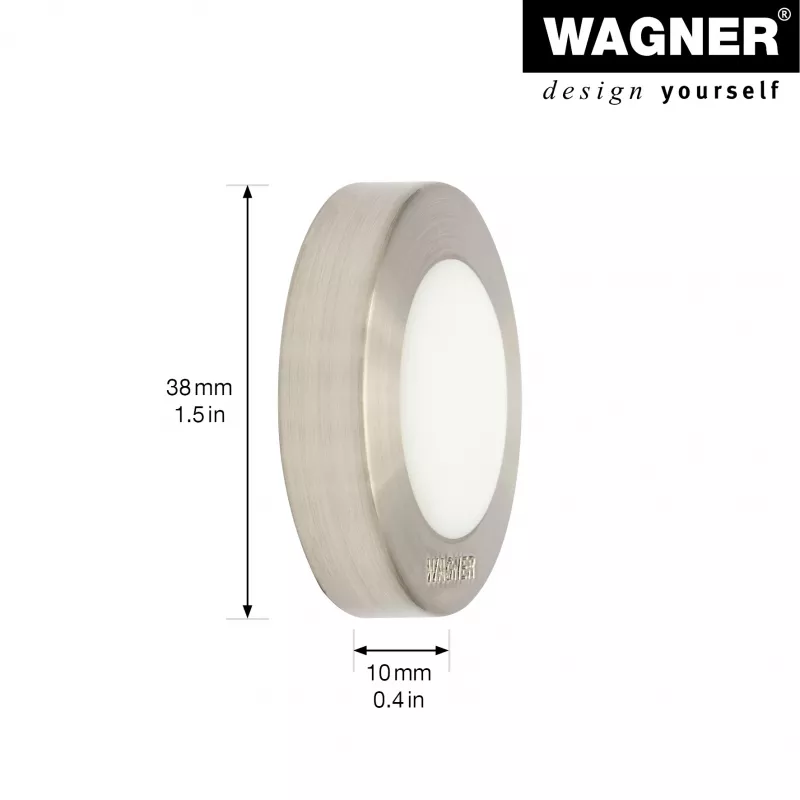 Wagner EH 5141 15514111 deurstopper, zinkspuitgietwerk, massief rubber