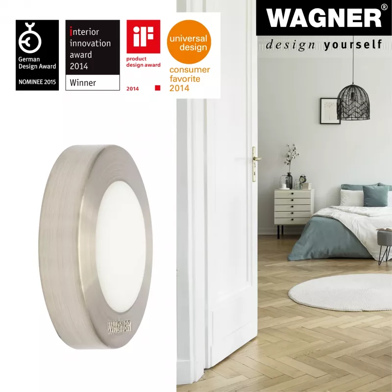Wagner EH 5141 15514111 deurstopper, zinkspuitgietwerk, massief rubber