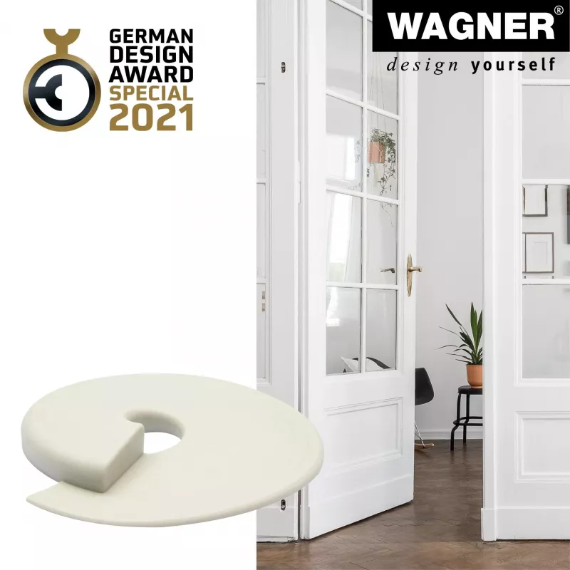 Wagner Design Yourself EH 6979 deurstopper kunststof wit zelfklevend 15697901