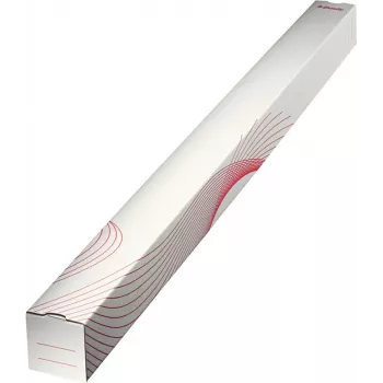 LEITZ Esselte vierkante opvouwbare kokers van karton 75 x 75 mm, 1100 mm lengte, golfkarton, stapelbaar, voor postverzending en archivering, 10 stuks (20958)