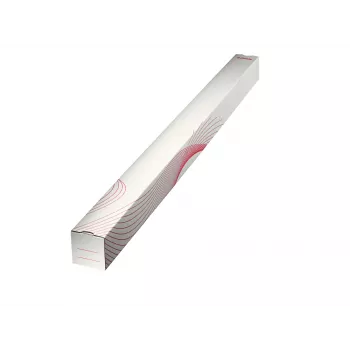 LEITZ Esselte vierkante opvouwbare kokers van karton 75 x 75 mm, 1100 mm lengte, golfkarton, stapelbaar, voor postverzending en archivering, 10 stuks (20958)