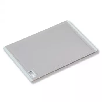 Kesper kunststof snijplank 30x20x0,9 cm, wit