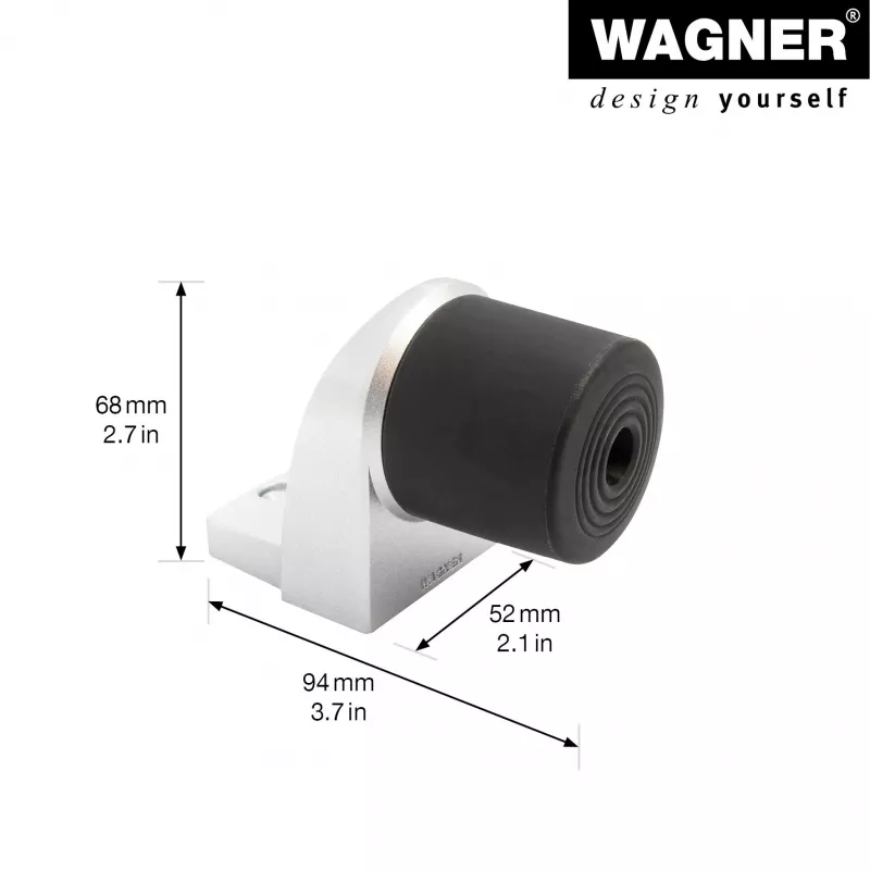 Wagner design yourself EH 5001 deurstopper van zinkdrukgietsel en kunststof (15500111)