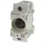 Siemens 5SG17021 D02 1-polige 63A zekeringhouder, 400V AC, schroefbevestiging, grijs