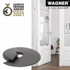 Wagner design yourself EH 6981 deurstopper, zelfklevend, transparant, TPE, 38 mm diameter, 22 mm hoogte 15698101