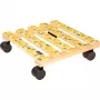 WAGNER design yourself plantenroller GH0644 vierkant houtmotief 29 x 8 cm, 1 stk. 20064401