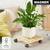 WAGNER design yourself plantenroller GH0644 vierkant houtmotief 29 x 8 cm, 1 stk. 20064401