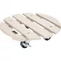 WAGNER design yourself plantenroller GH0527 kunststof, Ø 29 cm wit rond, 1 stk. (20052701)