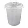 KEEEPER afvalbak Mats 23L Maxi Ø36x42cm zilver