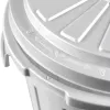 KEEEPER afvalbak Mats 23L Maxi Ø36x42cm zilver