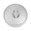 KEEEPER afvalbak Mats 23L Maxi Ø36x42cm zilver