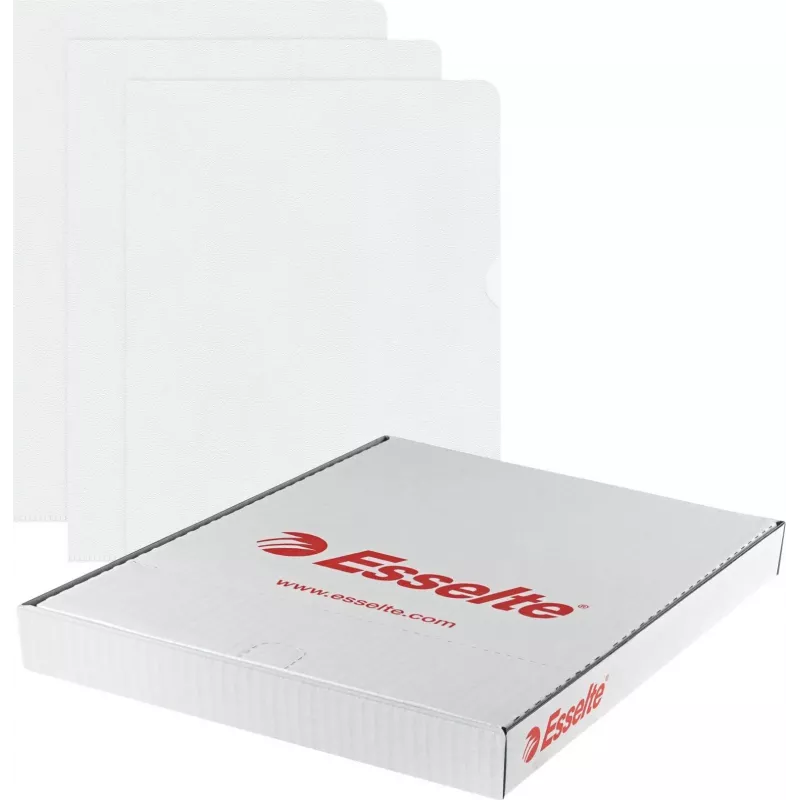 LEITZ Esselte Standard Plus insteekhoezen A4, 100 stuks, transparant, polypropyleen 56218
