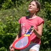 SCHILDKROT Giant racketset blauw/rood, oversized rackets met netbespanning 970150