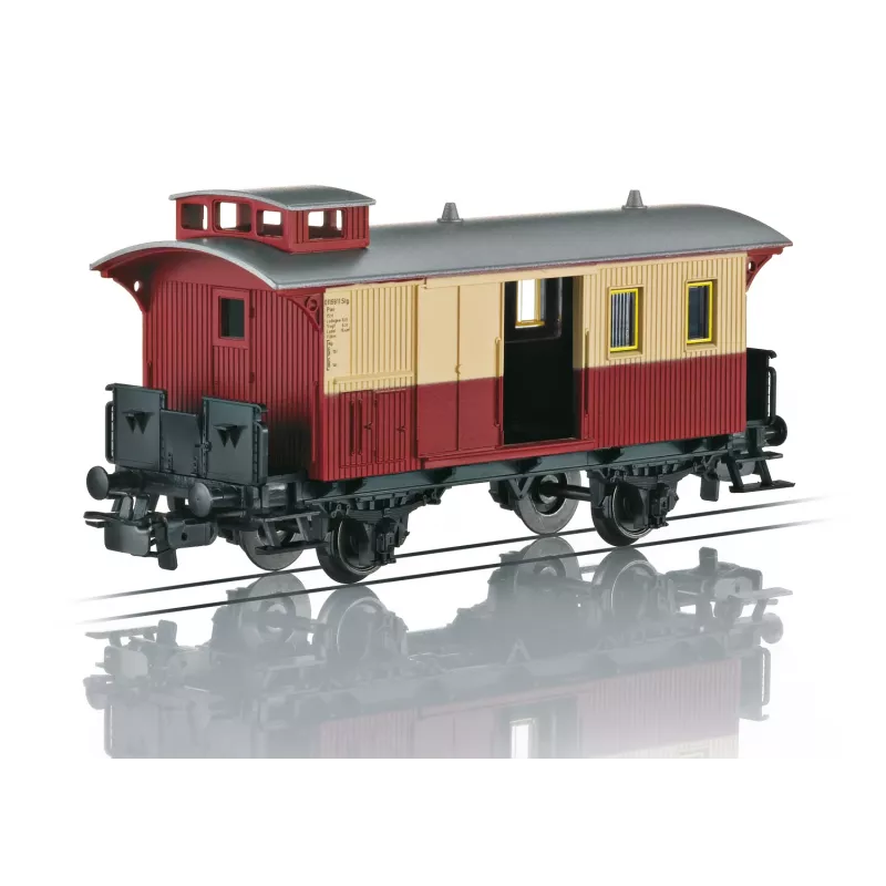 Märklin 4108 H0 personenrijtuig 2e klas schortewagen DB tijdperk III-IV