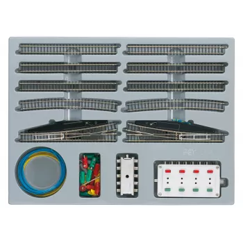 Märklin 08191 Z-spoor uitbreidingsset E met elektrische wissels