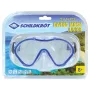SCHILDKRÖT junior duikmasker Tahiti, donkerblauw, groot gezichtsveld, siliconen maskerlichaam en hoofdband, 1 stuk (940042)