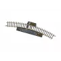 Märklin Z Gauge 8529 gebogen spoor R1 195,9 mm radius 15° - 1 stuk