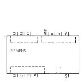 Siemens 7KT1260 digitale tijdschakelaar, 1-kanaals, dag-/weekprogramma, DIN-rail, 230 V AC
