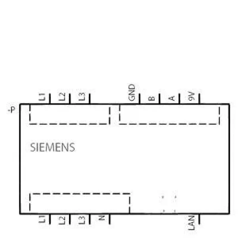 Siemens 7KT1260 digitale tijdschakelaar, 1-kanaals, dag-/weekprogramma, DIN-rail, 230 V AC