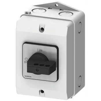 Siemens 3LD20842GP21 3-polige lastscheider, 25 A, 690 V AC, IP65 front
