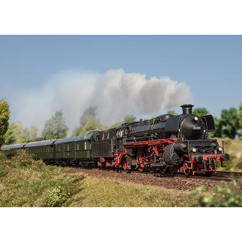 Märklin 038327 H0 stoomlocomotief serie 18.3 18 323 DB tijdperk III met mfx+ digitaldecoder en sound