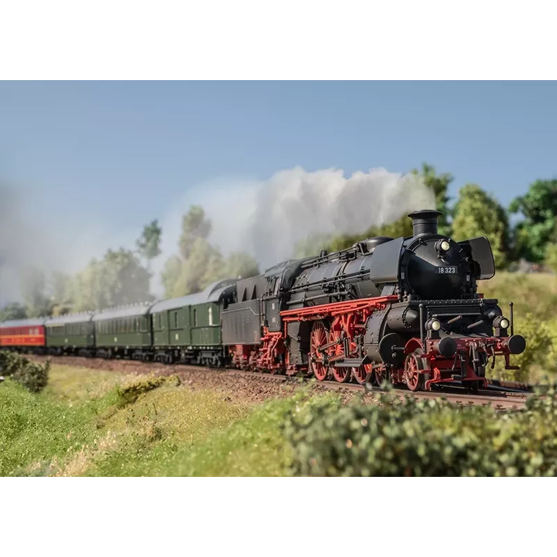 Märklin 038327 H0 stoomlocomotief serie 18.3 18 323 DB tijdperk III met mfx+ digitaldecoder en sound