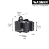 Wagner Design Yourself wandbeugel WH 2095 zwart (15209502)
